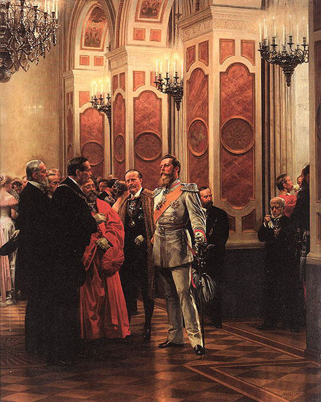 Fredrick Wilhelm at the Ball